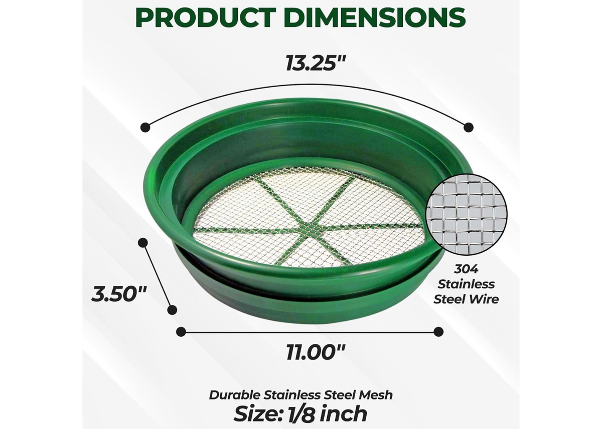 Worm Castings Sifter Set
